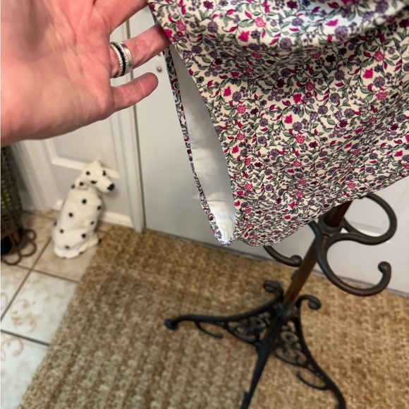 Chelsea & Violet Ditsy Tiny Floral Print Low Cut Sexy One Piece Swimsuit L - Picture 5 of 12